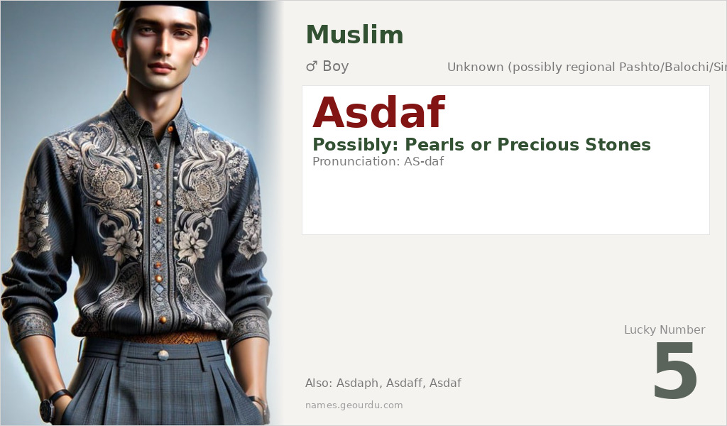 Asdaf Name Meaning and Details