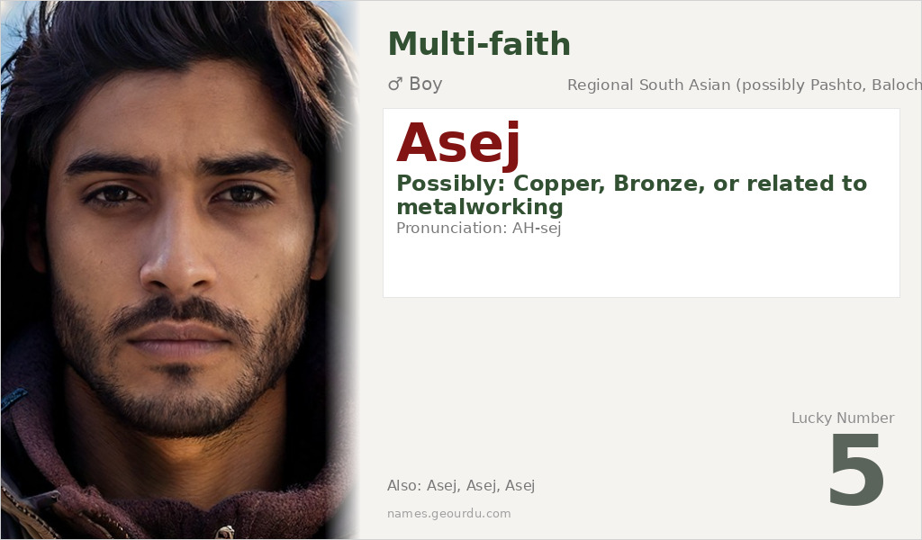 Asej Name Meaning and Details