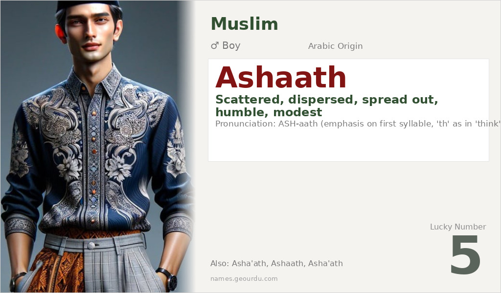 Ashaath Name Meaning and Details