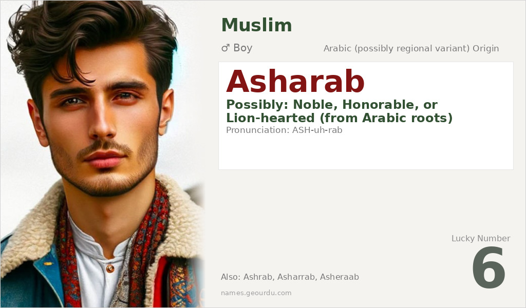 Asharab Name Meaning and Details