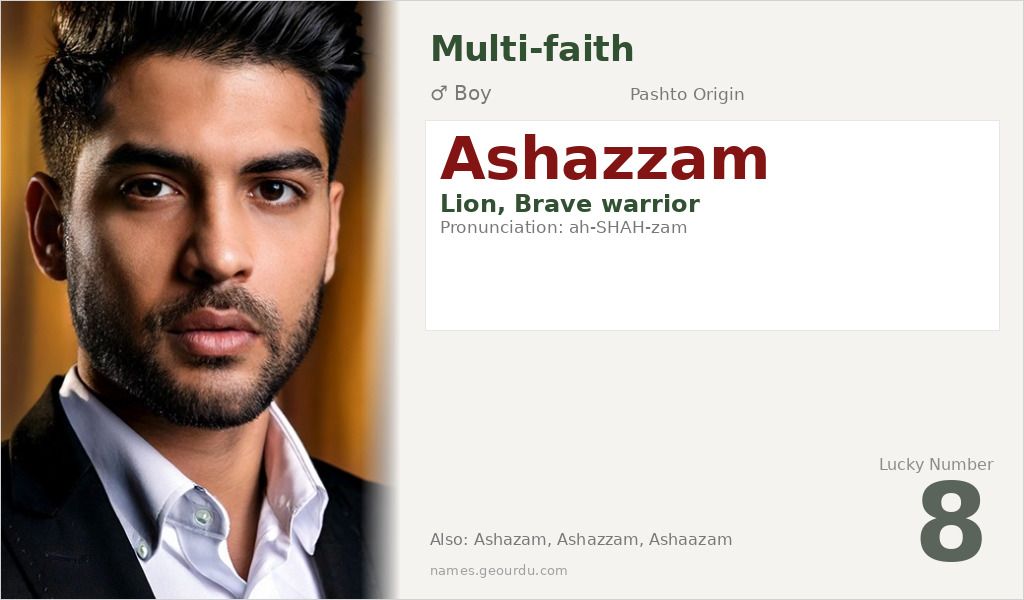 Ashazzam Name Meaning and Details
