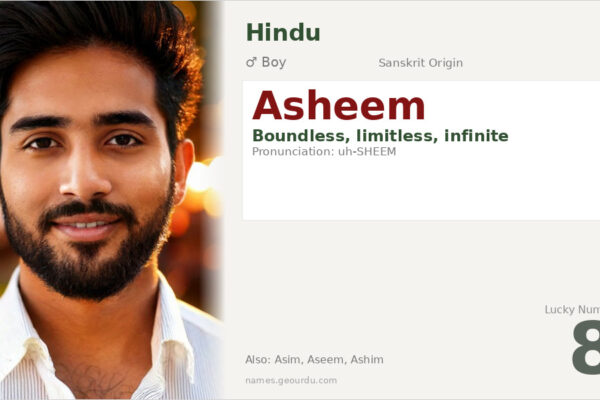 Asheem Name Meaning — Sanskrit Origin, Boy Name & Details (2025)
