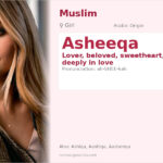 Asheeqa Name Meaning and Details