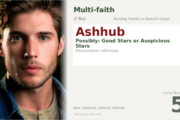 Ashhub Name Meaning — Origin, Gender & Details (2025)