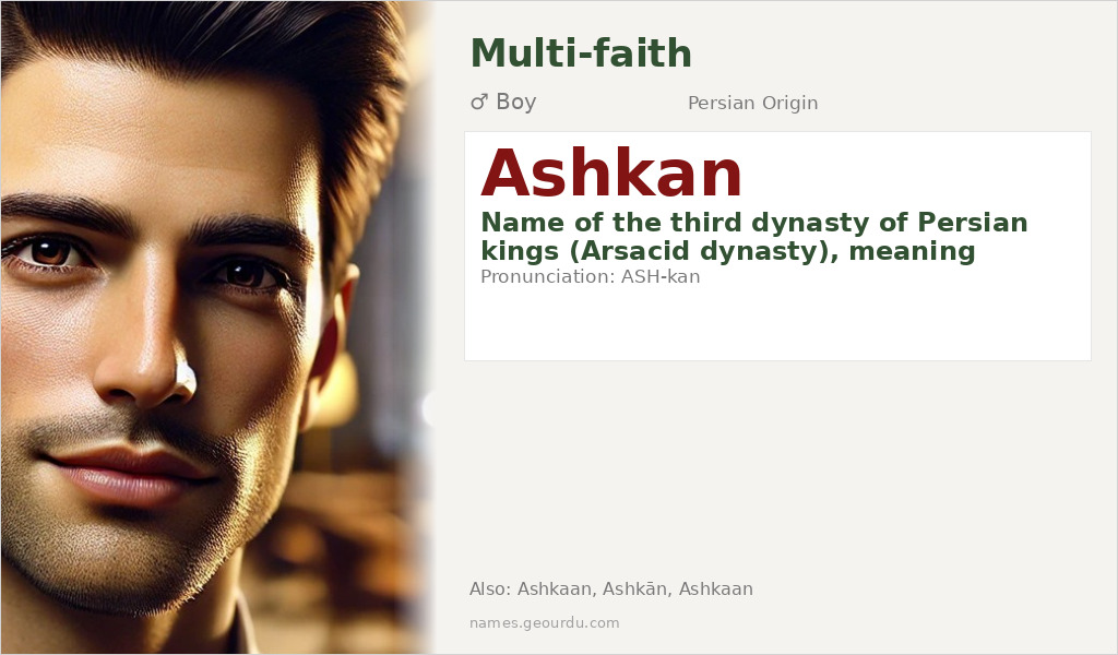 Ashkan Name Meaning and Details
