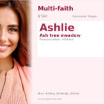 Ashlie Name Meaning and Details