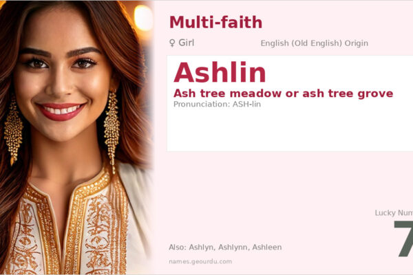 Ashlin Name Meaning — English Origin, Girl’s Name & Details (2025)
