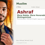 Ashraf Name Meaning and Details
