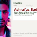 Ashrafus Sadat Name Meaning and Details