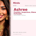 Ashree Name Meaning and Details
