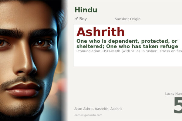 Ashrith Name Meaning — Sanskrit Origin, Boy Name & Details (2025)