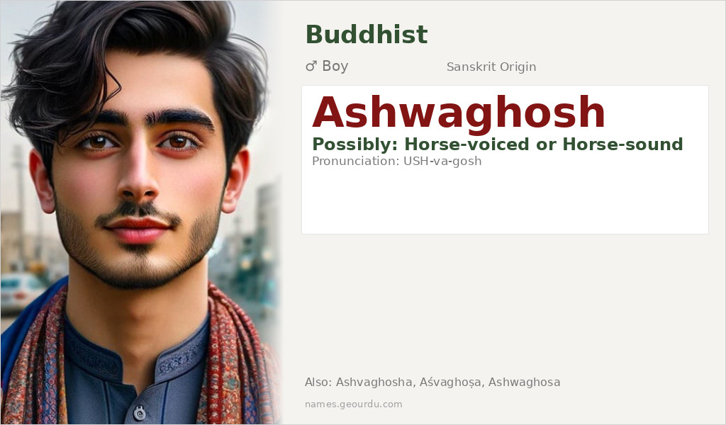 Ashwaghosh Name Meaning and Details