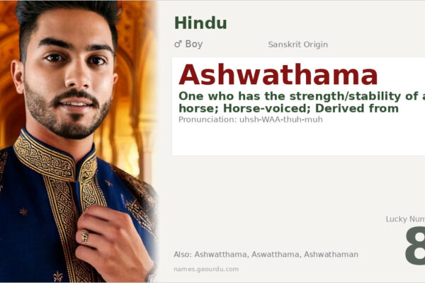 Ashwathama Meaning — Sanskrit Origin, Boy Name & Mythology (2025)