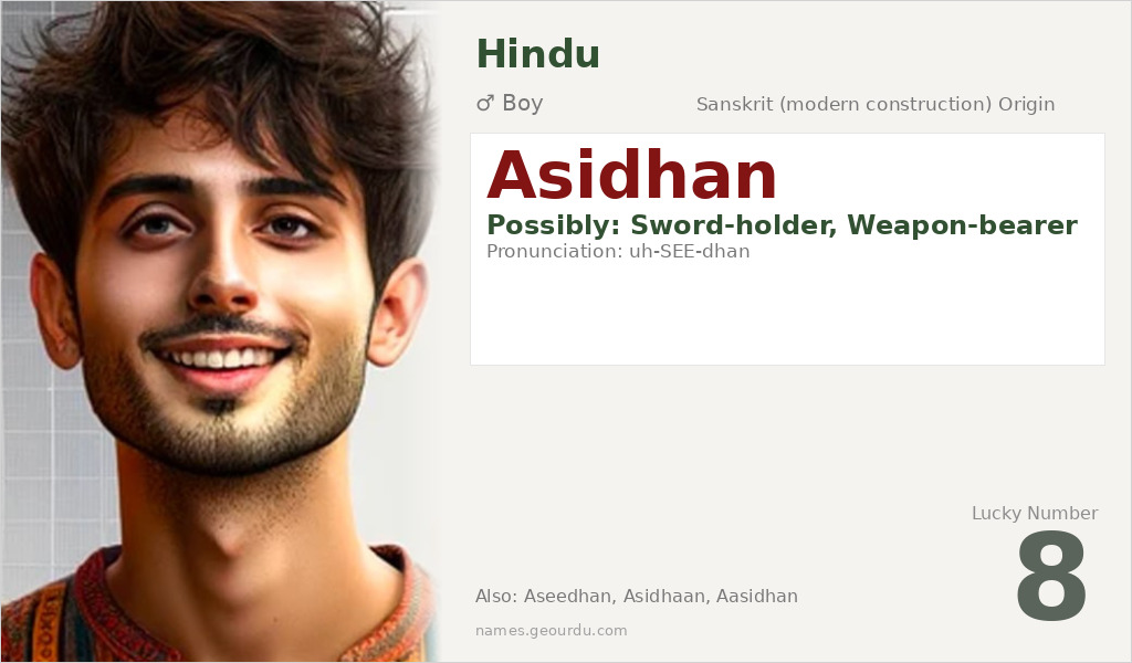 Asidhan Name Meaning and Details
