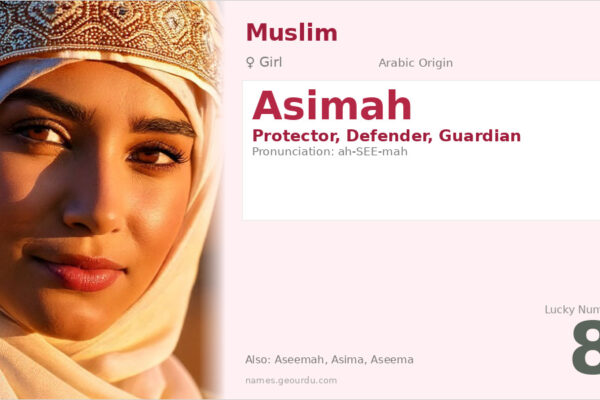 Asimah Name Meaning — Arabic Origin, Girl Name & Details (2025)
