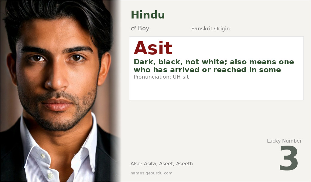 Asit Name Meaning and Details