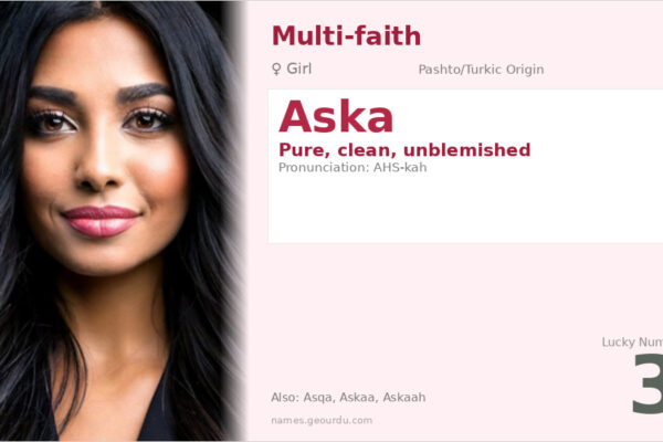 Aska Name Meaning — Origin, Gender & Details (2025)