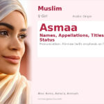 Asmaa Name Meaning and Details