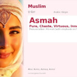 Asmah Name Meaning and Details