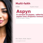 Aspyn Name Meaning and Details