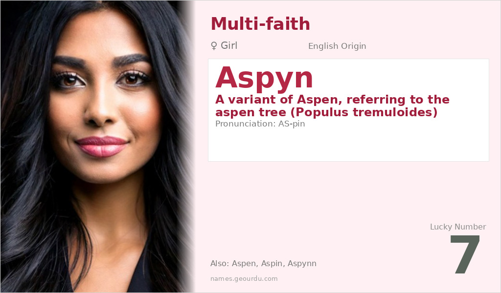 Aspyn Name Meaning and Details