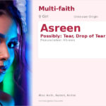 Asreen Name Meaning and Details