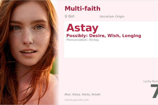 Astay Name Meaning — Origin, Gender & Details (2025)
