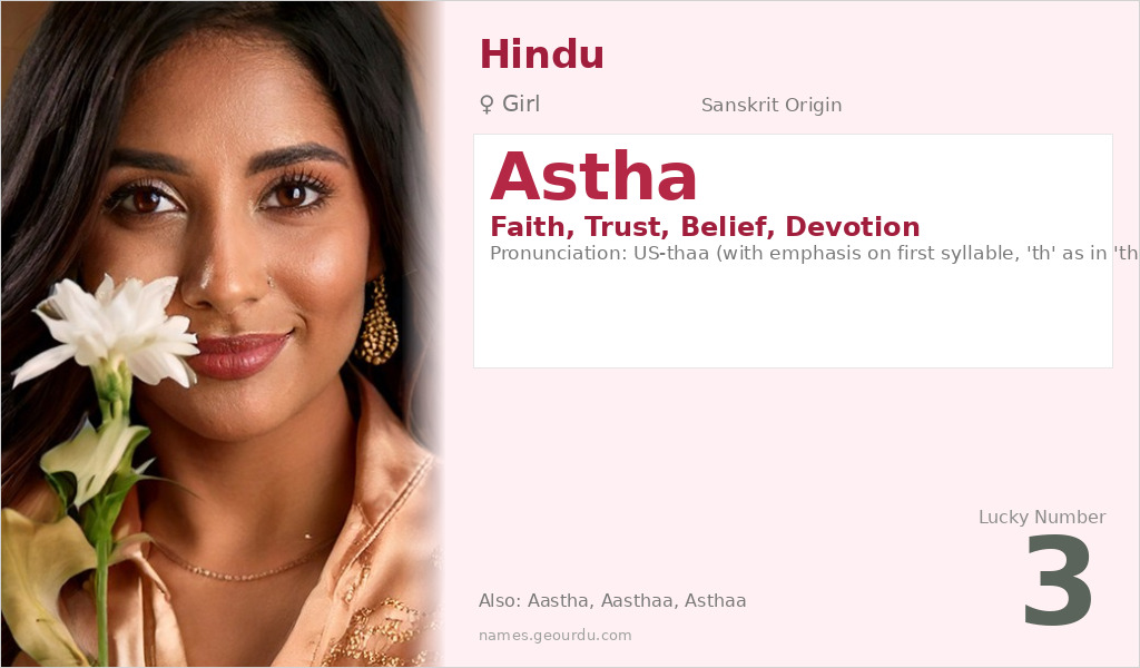 Astha Name Meaning and Details