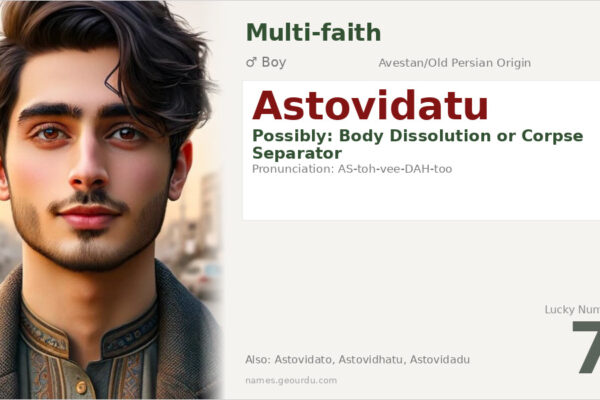 Astovidatu Name Meaning — Ancient Iranian Origin & Details
