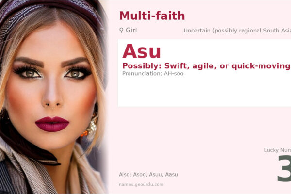 Asu Name Meaning — Origin, Gender & Details (2025)