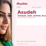 Asudeh Name Meaning and Details