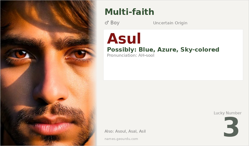 Asul Name Meaning and Details