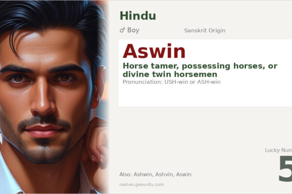 Aswin Name Meaning — Sanskrit Origin, Boy Name & Vedic Significance (2025)