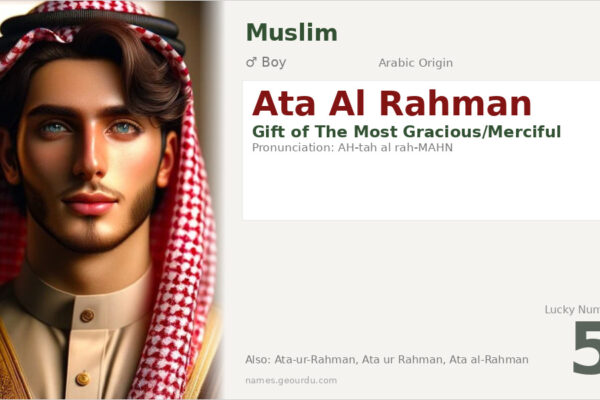 Ata Al Rahman Meaning — Arabic Origin, Boy Name & Details (2025)