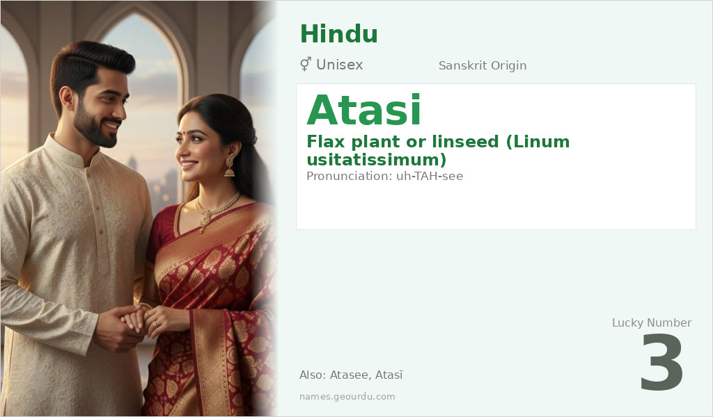 Atasi Name Meaning and Details