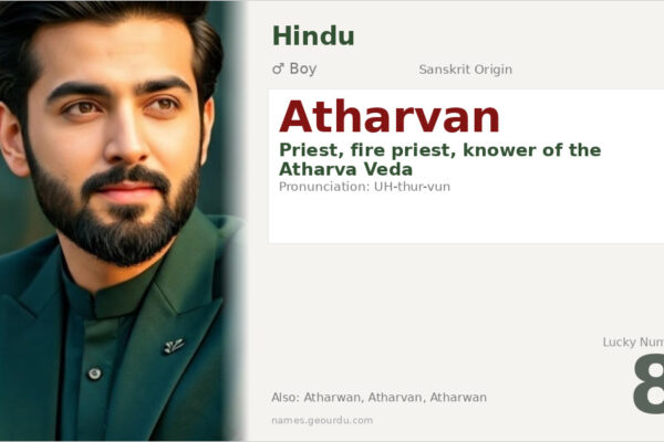Atharvan Name Meaning — Sanskrit Origin, Hindu Boy Name & Details (2025)