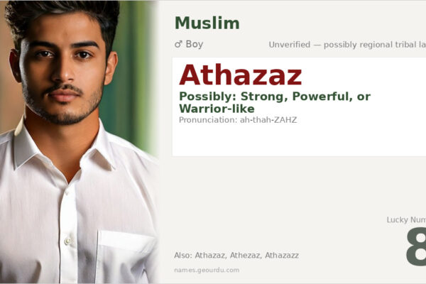 Athazaz Name Meaning — Origin, Gender & Details (2025)