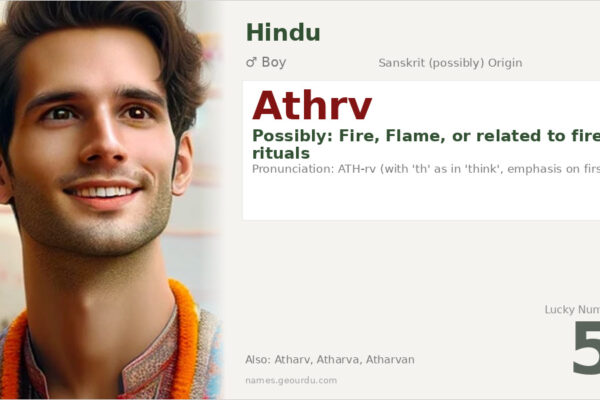 Athrv Name Meaning — Origin, Gender & Details (2025)