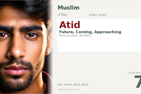 Atid Name Meaning — Arabic Origin, Boy Name & Details (2025)