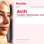 Atifi Name Meaning and Details