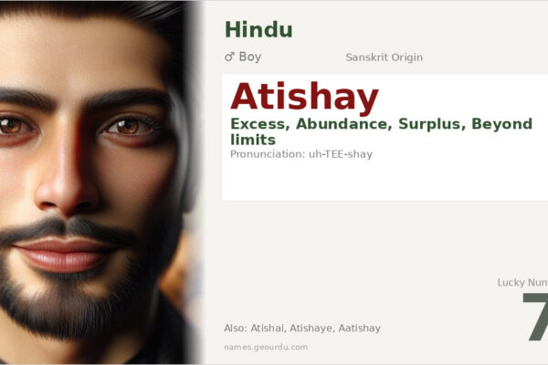 Atishay Name Meaning — Sanskrit Origin, Boy Name & Details (2025)