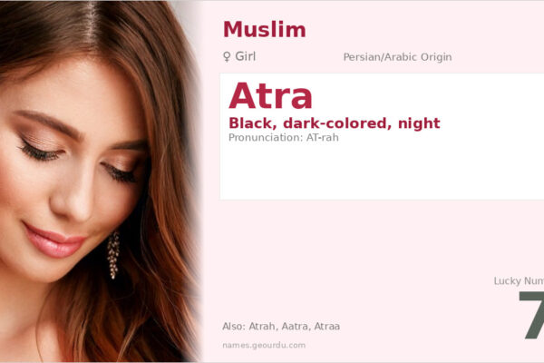 Atra Name Meaning — Origin, Gender & Details (2025)
