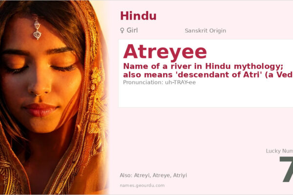 Atreyee Meaning — Sanskrit Origin, Girl Name & Hindu Mythology (2025)