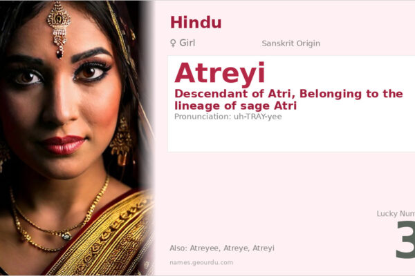 Atreyi Name Meaning — Sanskrit Origin, Girl Name & Details (2025)