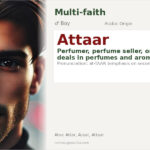 Attaar Name Meaning and Details
