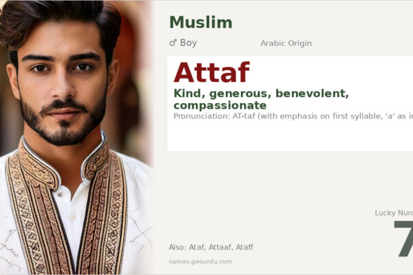 Attaf Name Meaning — Arabic Origin, Boy Gender & Details (2025)