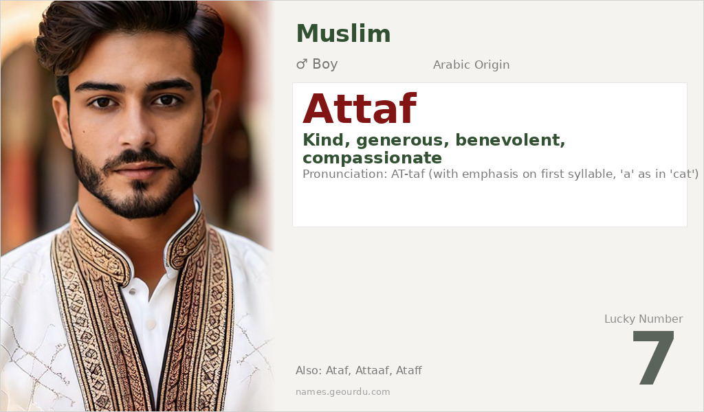Attaf Name Meaning and Details