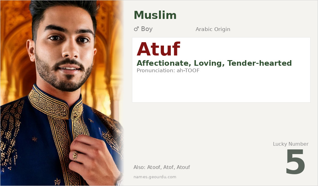 Atuf Name Meaning and Details