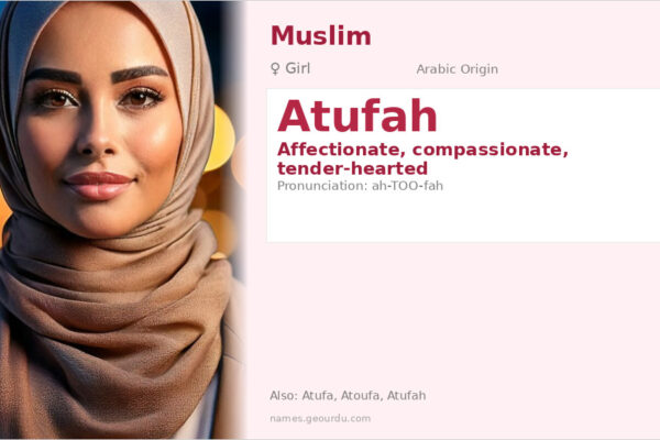 Atufah Name Meaning — Arabic Origin, Girl’s Name & Details (2025)