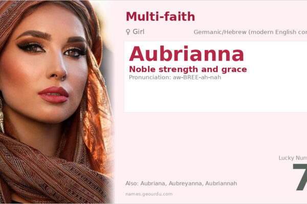 Aubrianna Name Meaning — Origin, Gender & Details (2025)